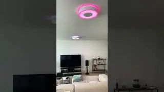 Professional ✨ PHILIPS HUE INFUSE L (big one) Installation 💡 Zurich 🇨🇭 #electrician #philipshue #hue