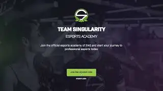 Team Singularity | The biggest Esports Academy in the World | Join now!