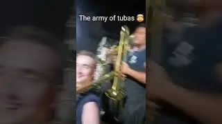 The army of tubas... Cold Hearted *TROMBONE CAM* Dr.phillips high school marching band