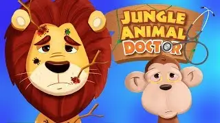 Fun Animal Care Games - Jungle Animals Pet Vet Makeover Teeth & Eye Care Kids Games