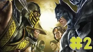 Mortal Kombat vs DC Universe - Walkthrough - Part 2 - Chapter 2: Sonya Blade [HD]