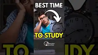 2 Best Time to Study Maths and Science! ⏰ #studytips #studymotivation