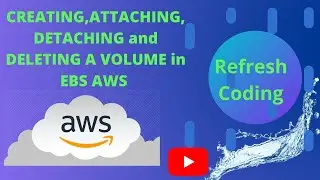 CREATING,ATTACHING,DETACHING and DELETING A VOLUME in EBS AWS