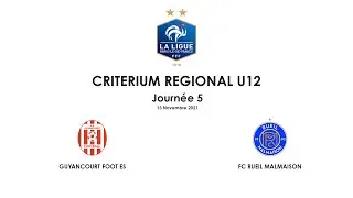 211113 - Criterium Régional U12 Espoir - J5 - Poule E // Guyancourt Foot ES - FCRM