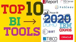 Top 10 BI tools 2020 | Reporting tools | Business intelligence tools