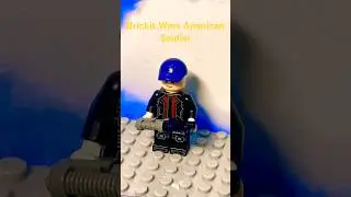 Lego Brickit wars American Soldier #lego #wars #america #americansoldier #legominifigures #viral