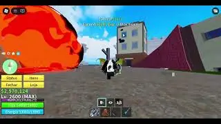 Roblox blox fruits combo| magma + shark anchor + godhuman