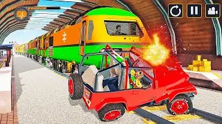 City Train Driving Simulator Motu patlu TrainGame - Career Mode Level 16 Success