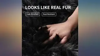 Faux Fur Rug for Bedroom, Fluffy Runner Rugs Soft Sheepskin Rug Sofa Couch Seat review