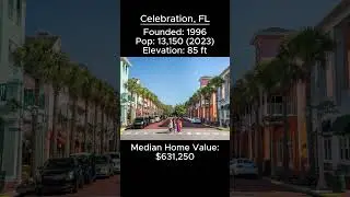 Random US Towns: Celebration, FL #shorts