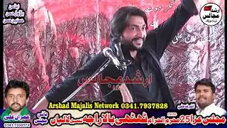 zakir hassan sajid rukan 25 Muharram 2020 Thathi Bala Raja Tahseel Lalian