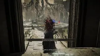 Fire Knight Queelign Belurat rooftop cheese - Elden Ring Shadow of the Erdtree First Playthrough