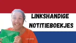 Linkshandige Notitieboekjes