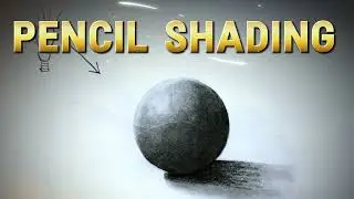 Pencil Shading Tutorial || Drawing class 6 || Learn Pencil Drawing