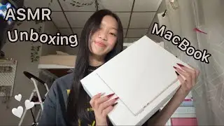 ASMR|Unboxing My First MacBook 💻￼