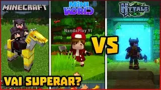 HYTALE vai SUPERAR Minecraft e Mini World? O novo sandbox que pode mudar tudo