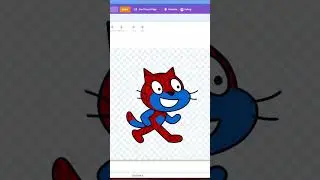 How to make the EASIEST scratch game in 1 MINUTE (Spider Cat)#scratch #spidercat #metronomy