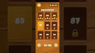 Wood block puzzle beginner level 81 - 90