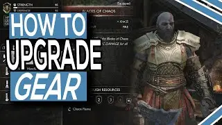 How To Upgrade Weapons & Armor In God Of War Ragnarok