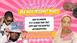AMBUSH VS CHIP let the war commence.. Lippy Lickshot stay out of Gyal beef!!  #LetsKeepItTrill