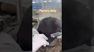 Steaming the custom trucker hat #caps #hat #headwear #factory #truckerhat