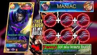 Alucard Build 6x Haas Claw! | Enemy Laugh at my Build! | Savage Gameplay! (Enemy Shocked!😱)