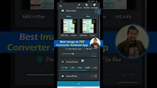 Best Image to PDF Converter Android App | How To Make Image To PDF | How to JPG to PDF #shorts