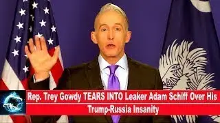 Rep. Trey Gowdy TEARS INTO Leaker Adam Schiff Over His Trump-Russia Insanity(VIDEO)!!!