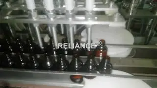 High Speed 60ml bottle filling machine, 2Oz glass dropper filler capper equipment, RELIANCE