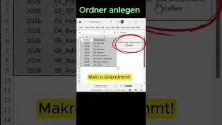 Warum du Ordner in Excel nie wieder manuell anlegen musst