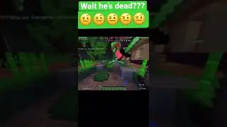 Did he just randomly die? #shorts #minecraft #hive