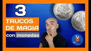 3 TRUCOS de MAGIA con MONEDAS - Sorprendentes para Aprender