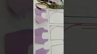 Pattern Making Process ll New Batch ll Design Draft Cutting ✂️