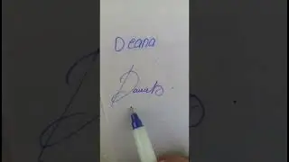 Deane name signature ideas and styles #namesignature