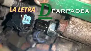 Letra D parpadea en tu auto @honda