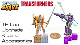 TF-Lab Transformers Upgrade Kit for Core Class Shockwave and Accessories, Energon & Allspark cubes