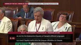 The Adoption of Bill C-13 is Vital to the Survival of Minority Language Communities