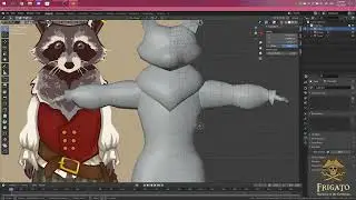 Frigato - Sir Deermouse Modeling Timelapse