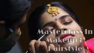 Masterclass in Makeup & Hairstyle//Class in Coimbatore//Shiny Barbara // Vetrivendhan