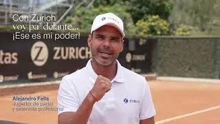 Con Zurich voy pa' delante.. &iexcl;Ese es mi poder! Alejandro Falla- Embajador de marca Zurich Colombia.