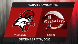 Vineland Varsity Swimming vs. Delsea | December 11th, 2025