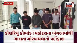 Vadodara Crime News | ડોલરિયું કૌભાંડ ! વડોદરાના બંગલામાંથી ચાલતા ગોરખધંધાનો પર્દાફાશ | N18V