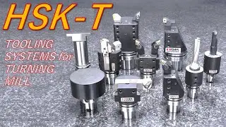 【HSK-T】TOOLING SYSTEMS for TURNING MILL