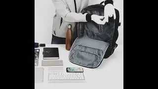 Men's Waterproof USB Charging Male Laptop Casual Travel Bag