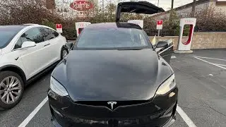 Отдал Теслу Y в сервис центр, на время ремонта получил Model X / Первые впечатления и краткий обзор