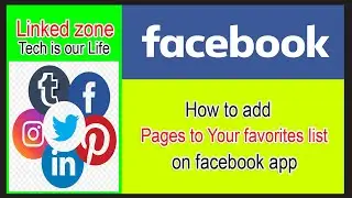 How to add Pages to Your favorites list on Facebook App