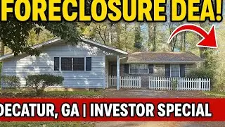 Foreclosure Deal Alert in Decatur, GA 🔥 | Investor Walkthrough