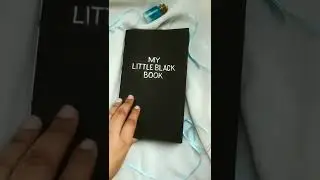 Handmade Black Journal #handmadejournal #smallbusiness #blackjournal