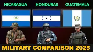 Nicaragua vs Honduras vs Guatemala Military Power Comparison 2025