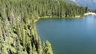 Kootenay Pass -  Bridal Lake - DJI Mavic Mini more than a mile above sea level